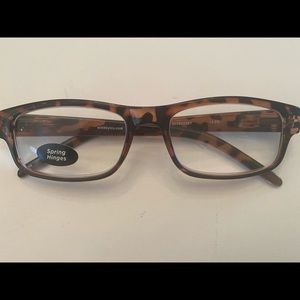 ICU eyewear glasses in T. Brown +3.00 inc case
